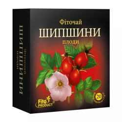 Фіточай №29 шипшина плоди 20 пак Фітопродукт