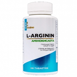 L-аргінін (L-arginin) 100 таб ABU