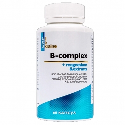 Б-комплекс+Mg (B-Complex/Mg седативне) 60 капс ABU