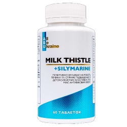 Молочний чортополох (розторопша) (Milk Thistle) 60 таб ABU Акція!