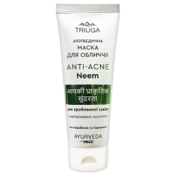 Anti-Acne Маска аюрведична для обличчя проблемна шкіра Нім Neem 75 мл Триюга