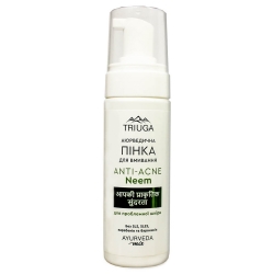 Anti-Acne Пінка для вмивання проблемна шкіра Нім Neem 200 мл Триюга