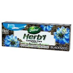 Зубна паста Herbal чорний кмин + зубна щітка 150 г Дабур