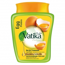 Маска для волосся Vatika протеїни яєць густе волосся 500 г Дабур Dabur