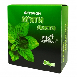 Фіточай №17 м'яти листя 50 г Фітопродукт
