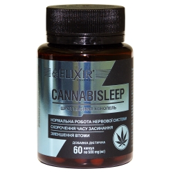 Канабісліп Cannabisleep 60 таб Еліксір