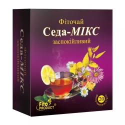 Фіточай №8 седа-мікс заспокійливий 20 пак Фітопродукт