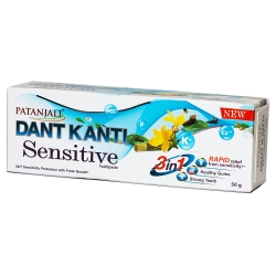 Зубна паста Дант Канті Sensitive для чутливих зубів 50 г Patanjali