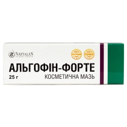 Альгофін-форте мазь косметична 25 г Нафталан Фарм