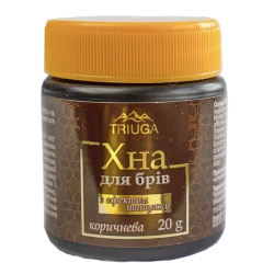 Хна для брів коричнева тату 20 г Триюга