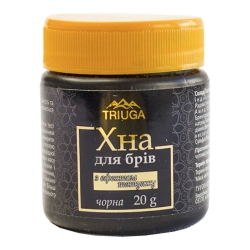 Хна для брів чорна тату 20 г Триюга