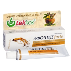 Крем-бальзам при болях в хребті Ефолід-форте 15 г Леккос