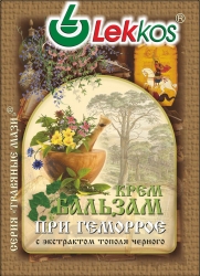 Крем-бальзам при геморої Альгопрокт 10 г Леккос