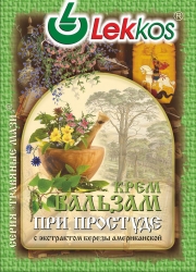 Крем-бальзам при застуді Фривіт 10 г Леккос