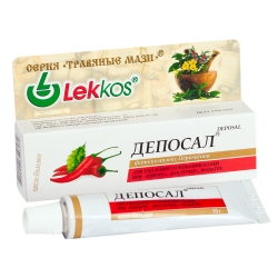 Крем-бальзам при шпорі, подагрі Депосал 15 г Леккос