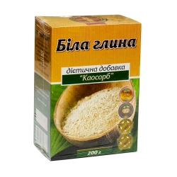 Каосорб глина біла харчова 200 г Мирослав