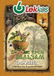 Крем-бальзам при болях в хребті Ефолід 10 г Леккос