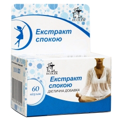Екстракт спокою 60 таб Еколек