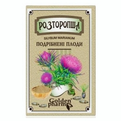 Розторопша плоди подрібнені 100 г Голден Фарм