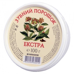 Зубний порошок Екстра 100 г Фармаком