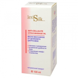 Олія масажна Levi Silk Целюліт-Цитрус 100 мл Фармаком
