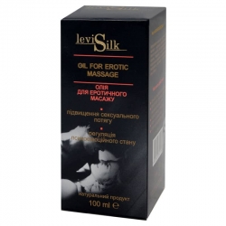 Олія масажна Levi Silk Еротичний масаж 100 мл Фармаком