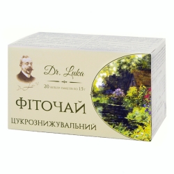 Фіточай Цукрознижувальний Dr. Luka 20 пак Фармаком