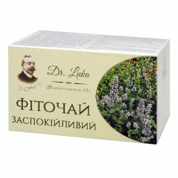 Фіточай Заспокійливий Dr. Luka 20 пак Фармаком