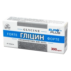 Гліцин форте 40 таб Євро плюс