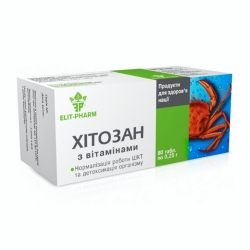 Хітозан з вітамінами 80 таб Еліт