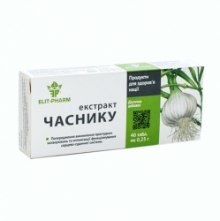 Часник екстракт 40 таб Еліт