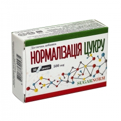 Нормалізація цукру 30 капс Healthyclopedia Хелсі