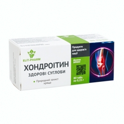 Хондроїтин здорові суглоби 80 таб Еліт