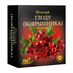 Фіточай №22 глід плоди 20 пак Фітопродукт