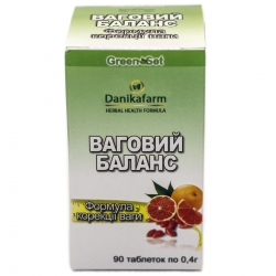 Ваговий баланс 90 таб GreenSet
