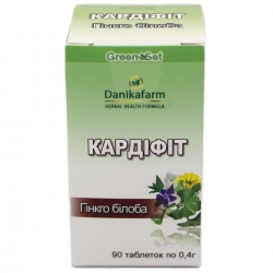 Кардіфіт + гінкго білоба 90 таб GreenSet