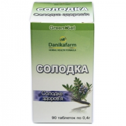 Солодка 60 капс GreenSet