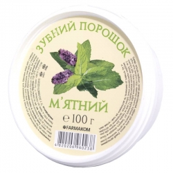 Зубний порошок М’ятний 100 гр Фармаком