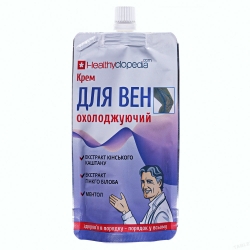 Крем для вен охолоджуючий 100 мл Healthyclopedia Хелсі