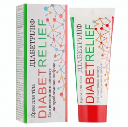 Діабетріліф Diabetrelief крем для тіла 75 мл Healthyclopedia Хелсі