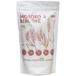 Молоко вівсяне сухе 350 г Manteca