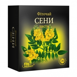 Фіточай №27 сена (сенна) листя 20 пак Фітопродукт