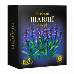 Фіточай №28 шавлія листя 20 пак Фітопродукт