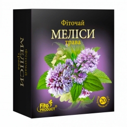 Фіточай №34 меліса трава 20 пак Фітопродукт