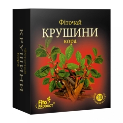 Фіточай №40 крушина кора 20 пак Фітопродукт