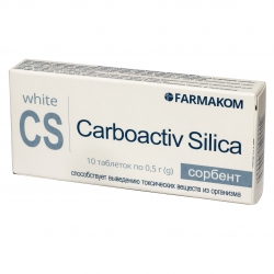 Карбоактив Silica 0.5 г 10 таб Фармаком