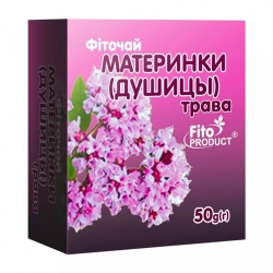 Фіточай №23 материнка (душиця) трава 50 г Фітопродукт